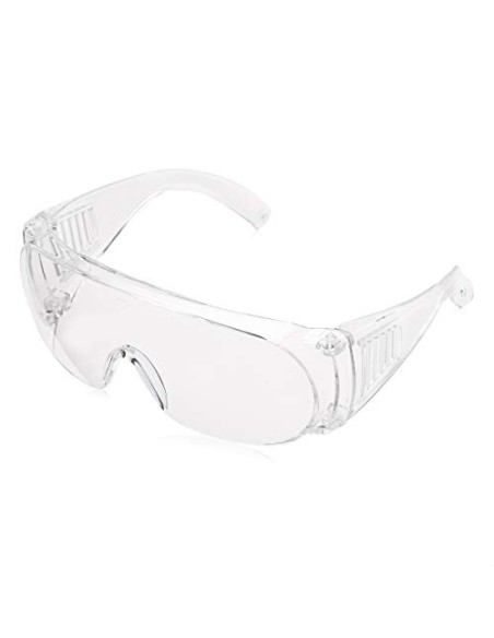 AmazonCommercial gafas de seguridad, sobre-gafas,  transparentes , antivaho, paquete de 1