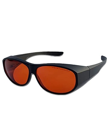 Gafas De Seguridad Láser, Gafas De Protección Ocular Anti UV,200-540 NM Remoción De Tatuajes Gafas De Seguridad Láser Adecuad