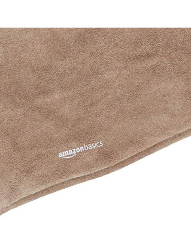 Amazon Basics — Guantes de jardinería de antebrazo de cuero marrón talla XL  1 par 