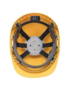 Portwest - La resistencia pw54yer además casco con visera, amarillo 2