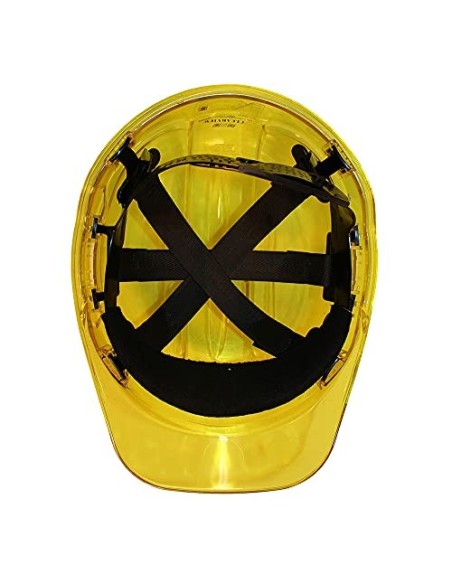 Portwest PV50 - Opinión máxima del casco, color Amarillo