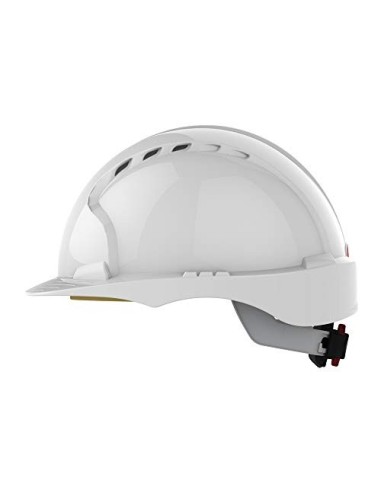 JSP ajf170 – 000 – 100 EVO3 revolución rueda trinquete casco, con ventilación, color blanco