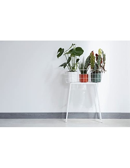 elho B.for Soft Round Maceta Redonda, Blanco, 14 cm