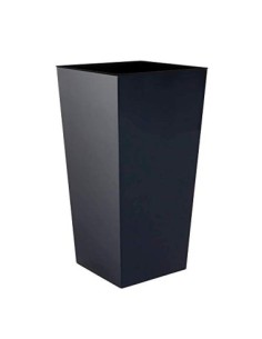Prosper Plast durs125 - s433 12.6 x 12.6 x 20 cm Urbi Square maceta – color gris