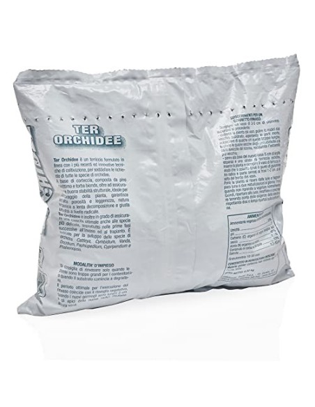 Kalapanta Kit para Trasplantar Orquídeas: 1 Maceta Transparente Ø14cm con Agujeros de Drenaje, 1 Plato Ø12cm, 1 Saco de 2L de