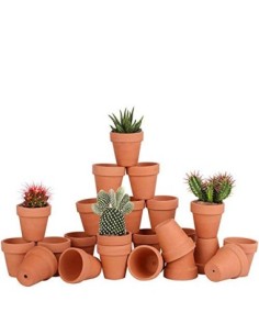 T4u 14cm Macetas Plástico,Maceteros Decorativos Interior con Agujeros de  Drenaje,Riego Automático Macetas para Plantas Flores,Decoración del Hogar  Balcón Jardín,Juego de 3,Blanco : : Jardín