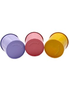 GIOVARA Juego de 10 Jarrones de Flores de Metal Florero para Colgar Canasta sin Orificio de Drenaje, Gancho Desmontable, Balc 2