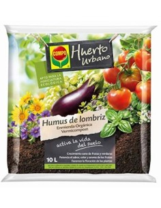 Compo Humus Lombriz 10L, 36X34.5X6 Cm + Sustratos - Sustrato Bolas Arcilla Expandida 5L - Batlle 2