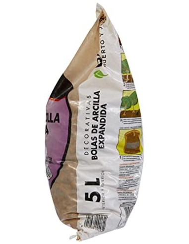 Compo Humus Lombriz 10L, 36X34.5X6 Cm + Sustratos - Sustrato Bolas Arcilla Expandida 5L - Batlle