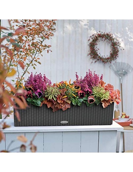 Lechuza Cottage 80 - Balconera, 19 x 79 x 19 cm, Color Blanco