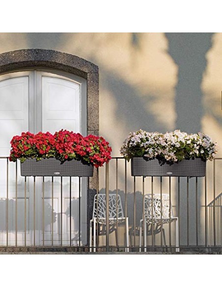 Lechuza Cottage 80 - Balconera, 19 x 79 x 19 cm, Color Blanco