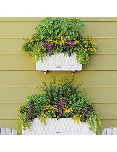 Lechuza Cottage 80 - Balconera, 19 x 79 x 19 cm, Color Blanco