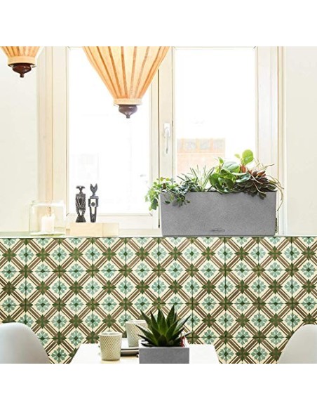 LECHUZA BALCONERA Stone 50 Maceta de riego automático para Interiores y Exteriores, Mesa y Caja de Ventana con Orificio de Dr