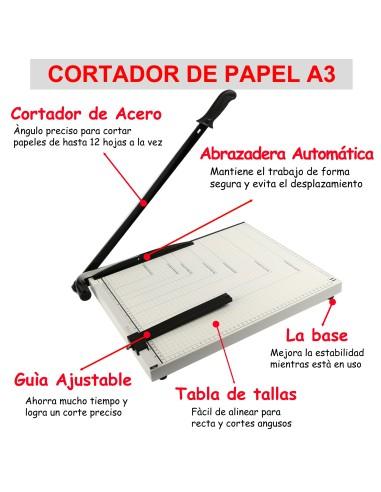 Guillotina de Papel  Base de Metal...