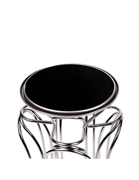 EXZACT Soporte para cápsulas de café, compatible con cápsulas Nespresso Vertuoline  24 piezas  - estante giratorio de torre d