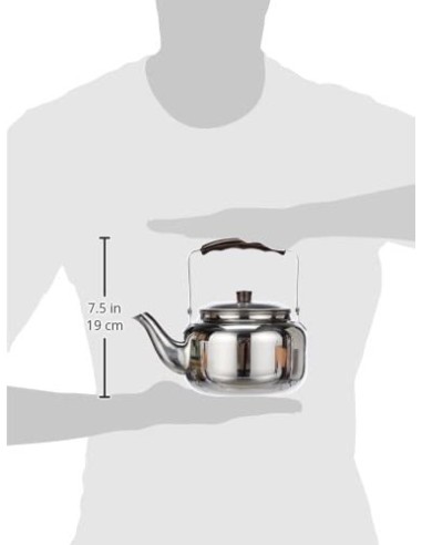 Ibili 610201 - Cafetera Pava "Clásica" 1,75 l Inox