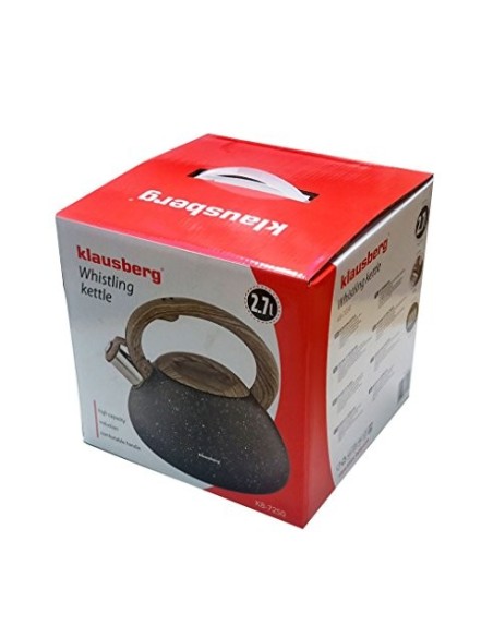 Klaus Berg mármol Acero Inoxidable Hervidor para té Hervidor de agua  2,7 litros, KB de 7250