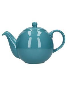 London Pottery Globe Tetera con colador, cerámica, Agua, 4 Cup  900 ml 