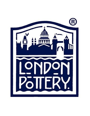 London Pottery Globe Tetera con colador, cerámica, Agua, 4 Cup  900 ml 