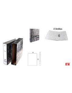 ARCHIVADOR AZ JAPEADO NEGRO...