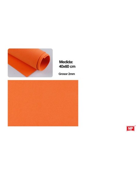 Goma eva con 40x60cm - Paquete de 12hojas