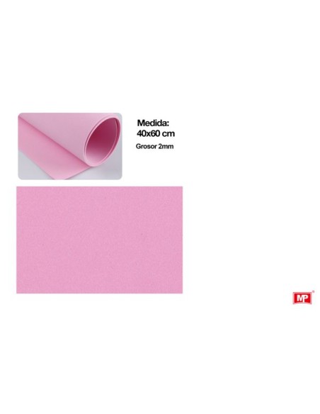 Goma eva con 40x60cm - Paquete de 12hojas