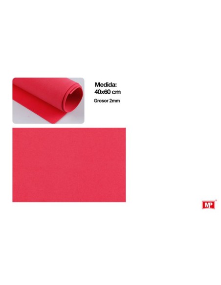 Goma eva con 40x60cm - Paquete de 12hojas