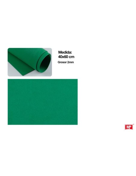 Goma eva con 40x60cm - Paquete de 12hojas