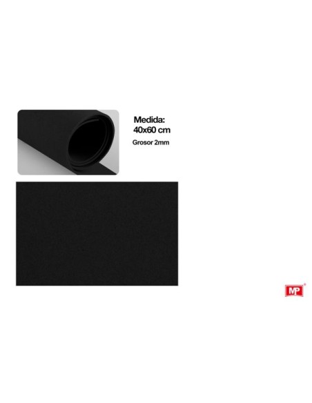 Goma eva con 40x60cm - Paquete de 12hojas