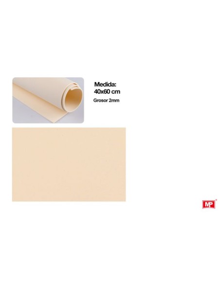Goma eva con 40x60cm - Paquete de 12hojas