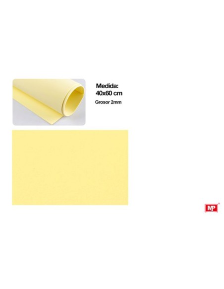 Goma eva con 40x60cm - Paquete de 12hojas