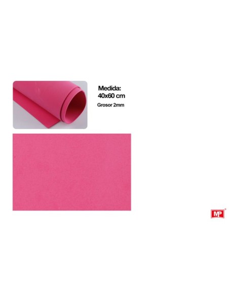 Goma eva con 40x60cm - Paquete de 12hojas