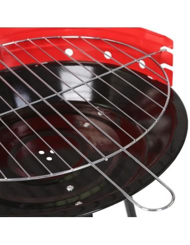 Barbacoa de carbón redonda con...