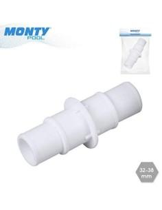 LOLAhome Conector para mangueras Blanco de plástico de 38 cm 2