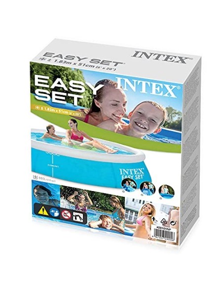 INTEX 28101NP - Piscina hinchable easy set 183x51 cm - 880 litros