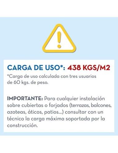 Intex 28110NP - Piscina hinchable 244 x 76 cm, 2.419 litros