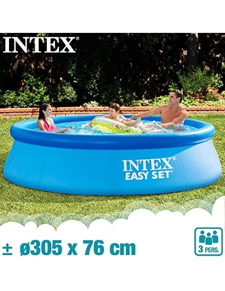 Intex 28120NP - Piscina hinchable intex easy set 3853 l sin depuradora
