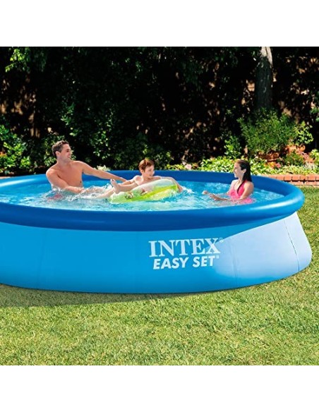 INTEX 28130NP - Piscina hinchable easy set 366x76 cm - 5.621 litros