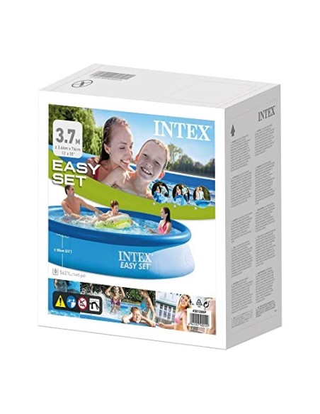 INTEX 28130NP - Piscina hinchable easy set 366x76 cm - 5.621 litros
