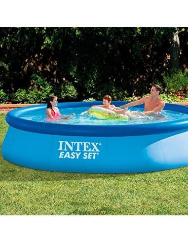 Intex 28143NP - Piscina hinchable Easy Set 396 x 84 cm, 7.290 litros