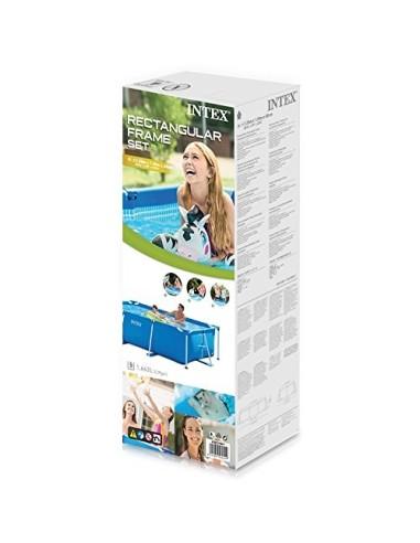 Intex 28270Np Small Frame Piscina Desmontable, 220 X 150 X 60 Cm, 1.662 litros + 28604 Depuradora Cartucho Filtros Tipo A, 20