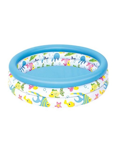 Bestway 51008 kids play pool - billares para niños  Estampado, Multicolor, Vinilo, 950 x 950 mm 