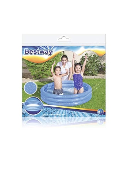 Bestway 51025 Piscina Hinchable Infantil, 122x25 cm, colores surtidos
