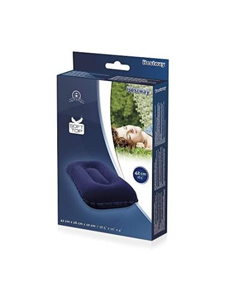 Bestway 67121 - Almohada Hinchable Viaje o Camping 30x48 cm