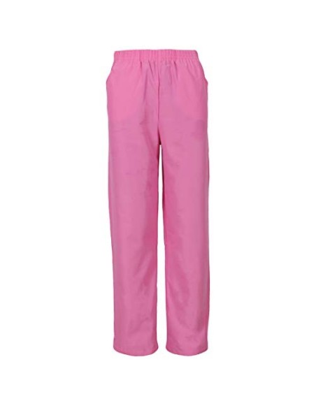 H HANSEL HOME Uniforme Sanitario Rosa Pantalón Laboral con Elástico Pantalón Rosa Sanitarios Unisex Uniformes Sanitarios Médi