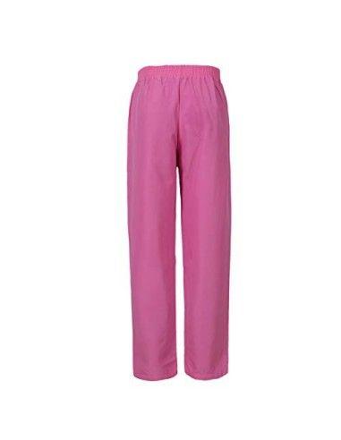H HANSEL HOME Uniforme Sanitario Rosa Pantalón Laboral con Elástico Pantalón Rosa Sanitarios Unisex Uniformes Sanitarios Médi
