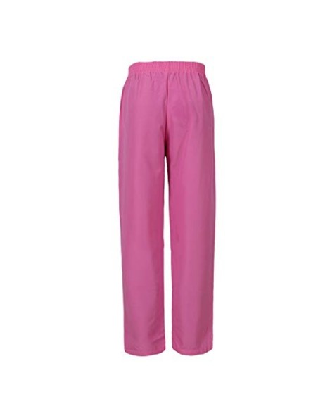 H HANSEL HOME Uniforme Sanitario Rosa Pantalón Laboral con Elástico Pantalón Rosa Sanitarios Unisex Uniformes Sanitarios Médi