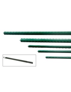 Tutor acero plastificado d....