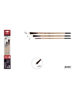 Pincel plano/redondo...