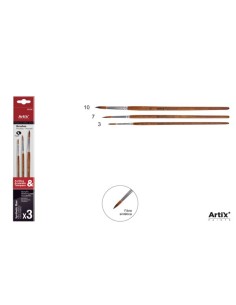 Pincel redondo profesional...